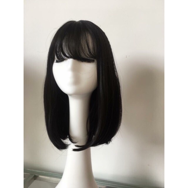 Tóc giả cao cấp❤️freeship 50k❤️tóc cúp dài - hình