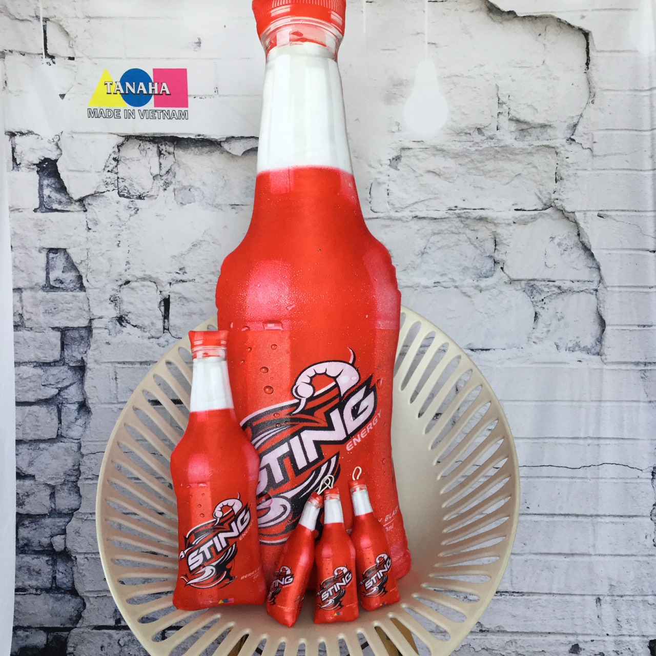 Gối ôm 3D Loại 1 , Chai sting 90cm