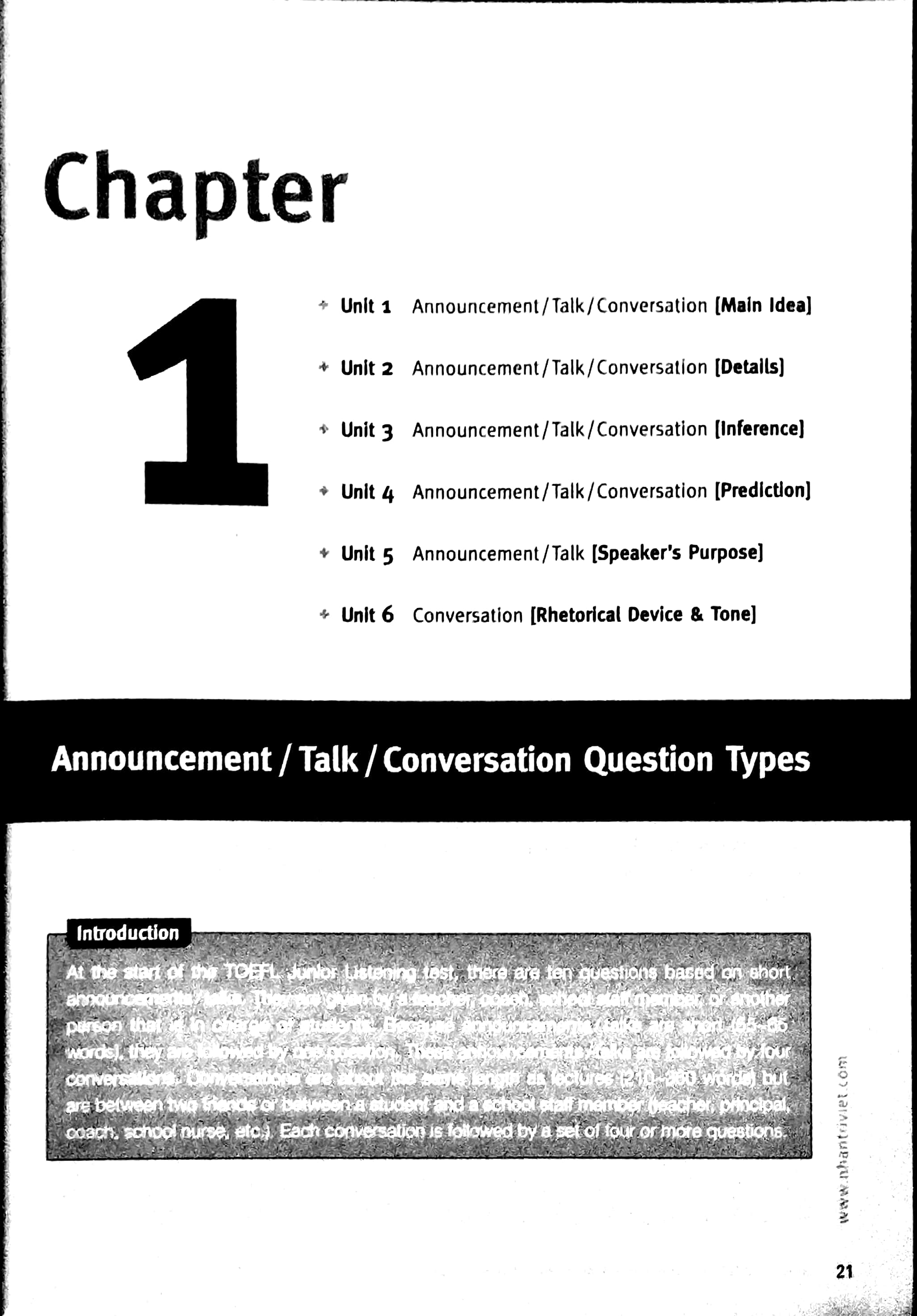 Sách Fahasa - Master TOEFL Junior - Basic (Cefr Level A2) - Listening
