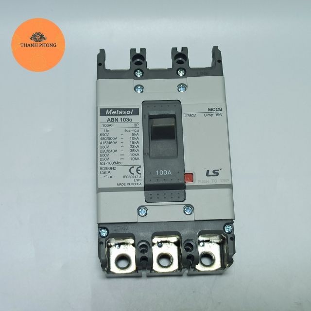Aptomat LS Át Khối 3 Pha MCCB LS 3P ABN từ 20A đến 100A