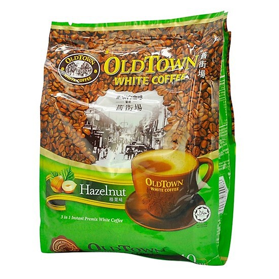 Cà Phê OLDTOWN Hazelnut Malayisa