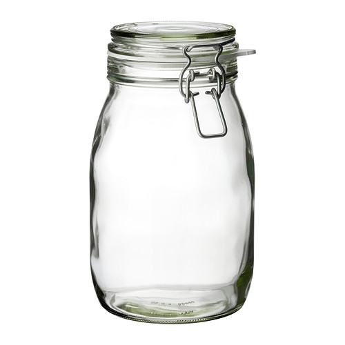 LỌ HŨ THỦY TINH 1.8L KORKEN I.KE.A