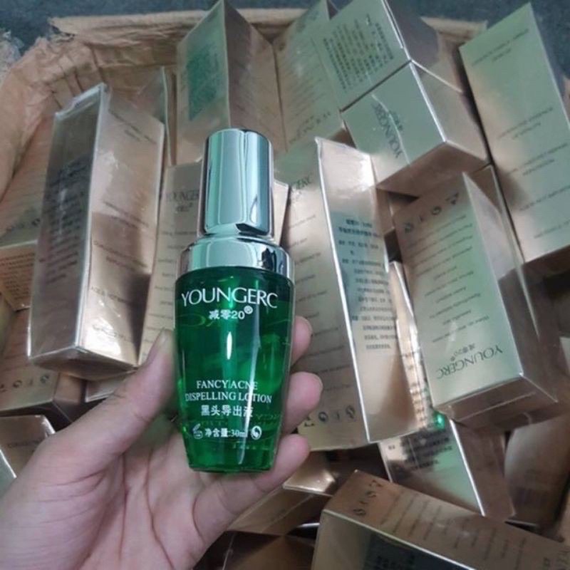 Ủ mụn đầu đen, mụn cám, Ủ mụn Youngerc chai 30ml