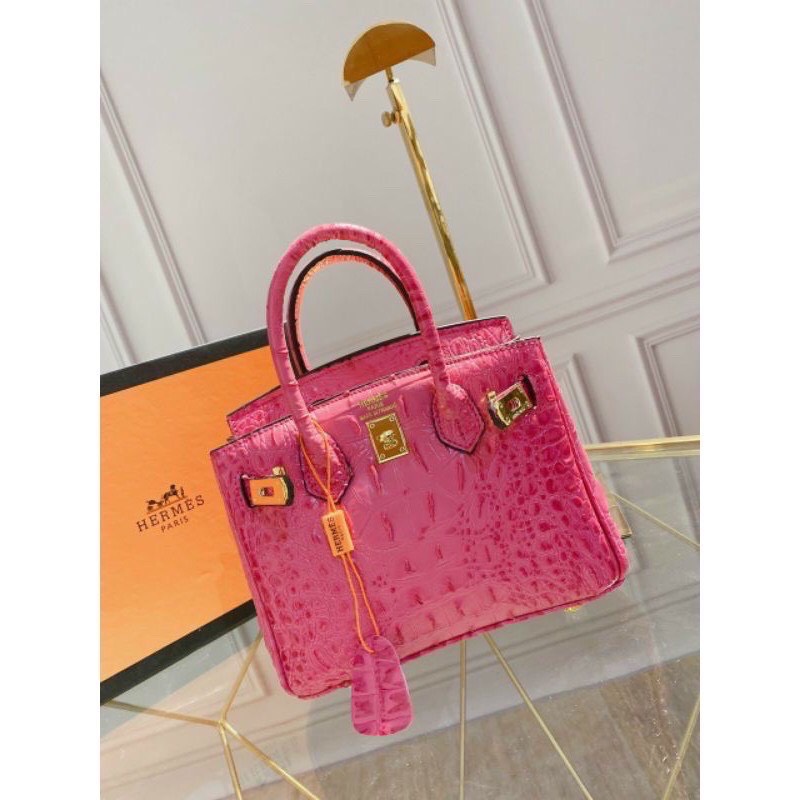 Túi Xách Hm Birkin Vân Cá Xấu Cực HOT