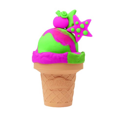 Đồ chơi Hasbro đất nặn kem ốc quế ngọt ngào Play- Doh E5349