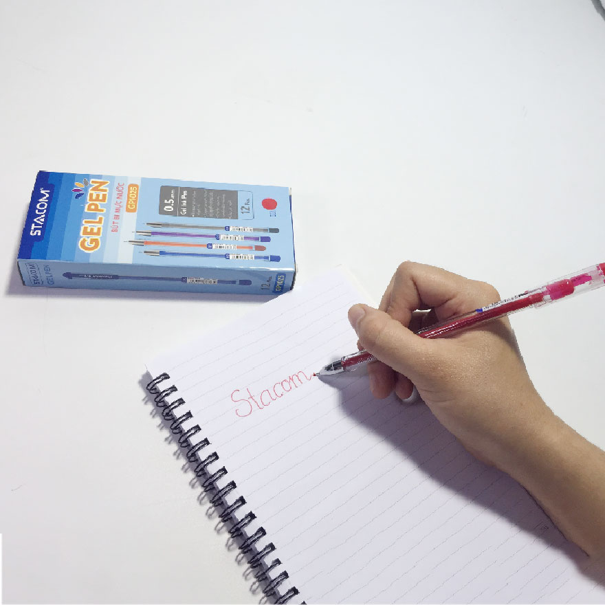 Bút mực nước nấp đậy đầu 0.5mm STACOM/GP1025