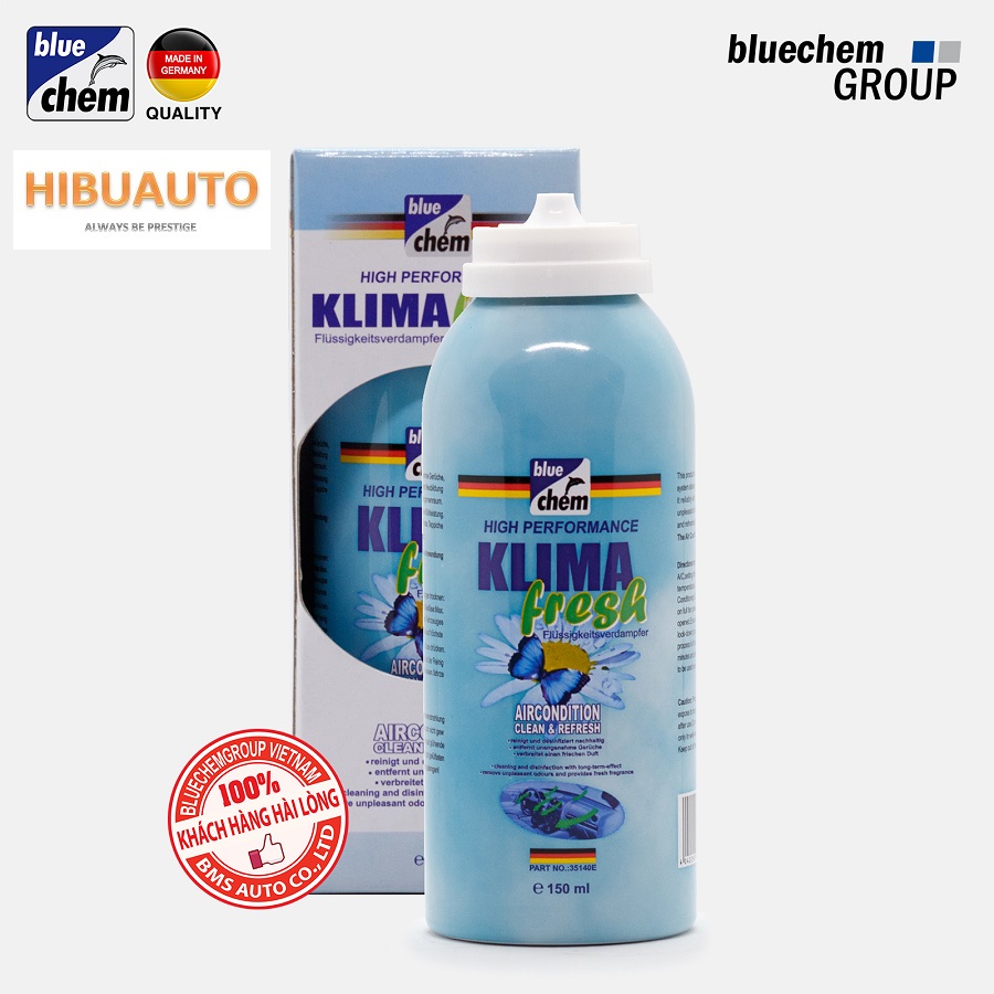 Dung dịch Khử mùi dàn lạnh Klima Fresh Fluid Vaporiser 150ml