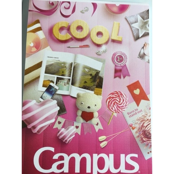 Vở Campus kẻ ngang 200Tr Gif ( Giá 1 quyển)