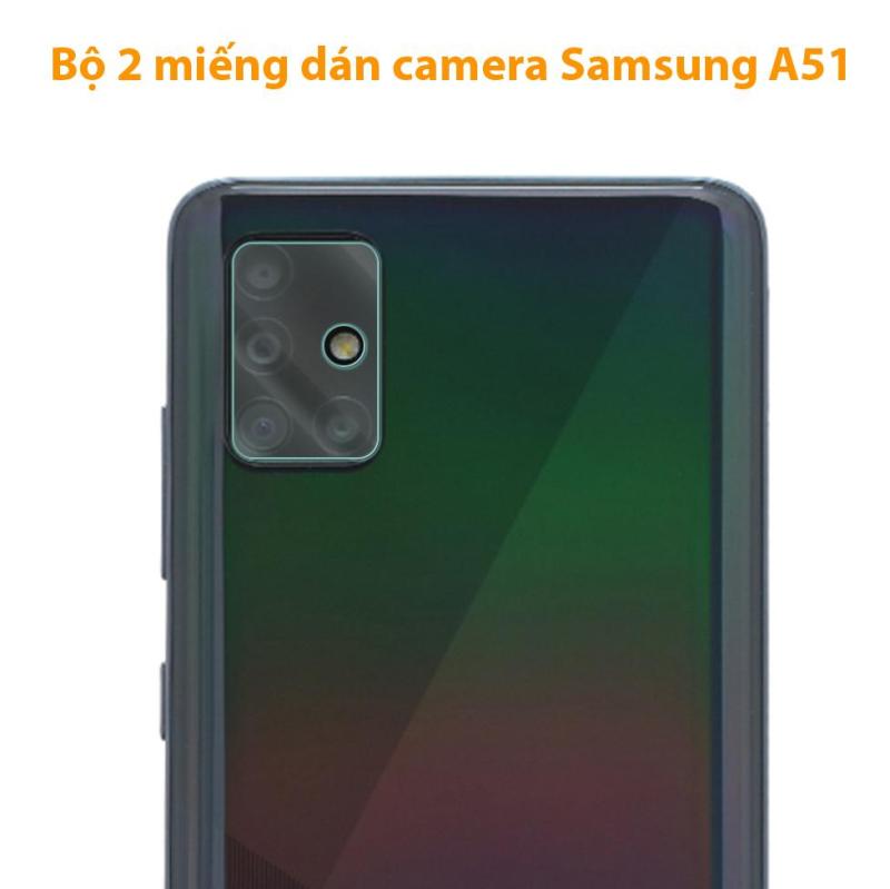 Bộ 2 cường lực camera Samsung A51, A71