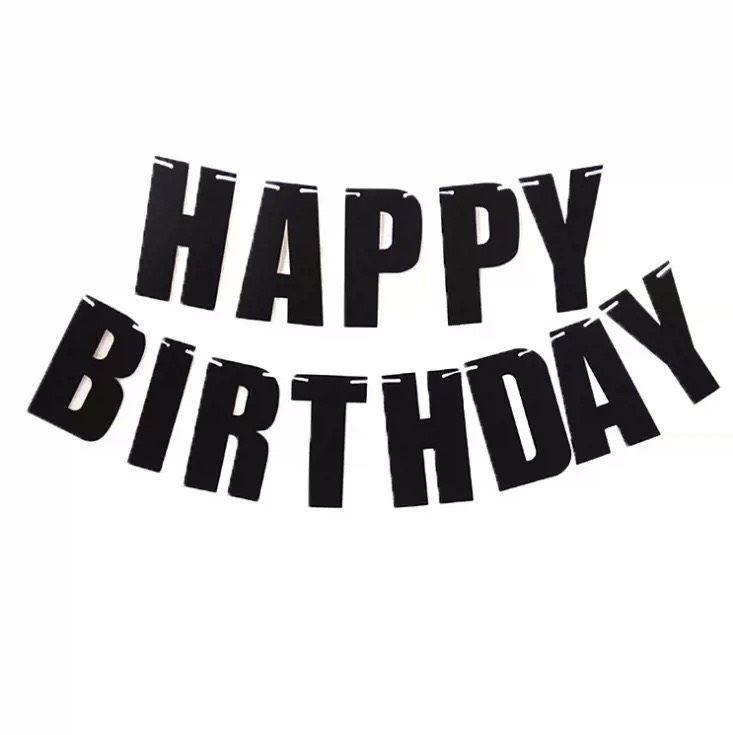 DÂY CHỮ HAPPY BIRTHDAY NHIỀU MÀU