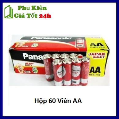 [HCM]Hộp 60 Viên Pin AA Panasonic - Pin Panasonic Đỏ ( 60 Viên )