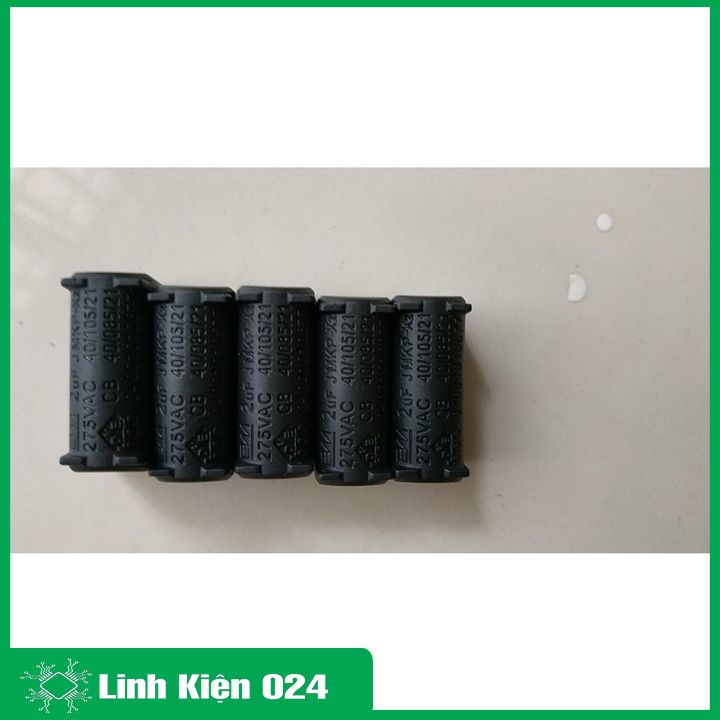 Tụ điện bếp từ 2uF 275VAC, linh kiện bếp từ