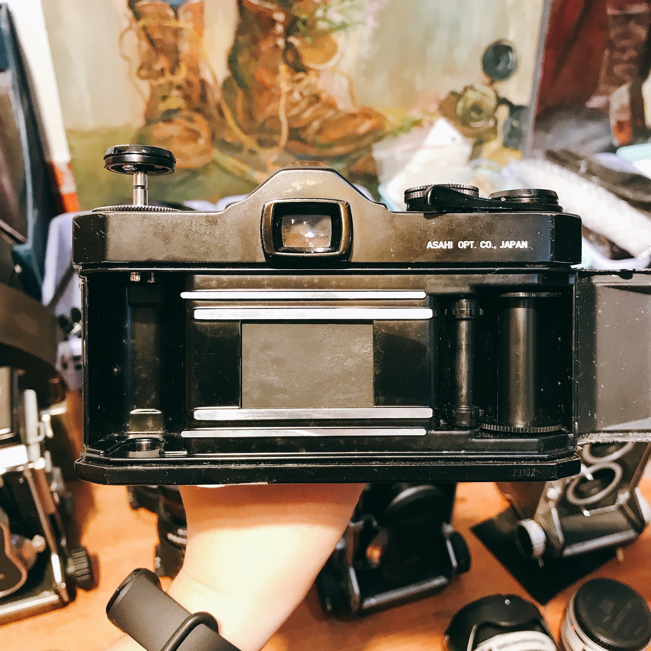 Máy ảnh film Pentax Spotmatic & Lens Takumar