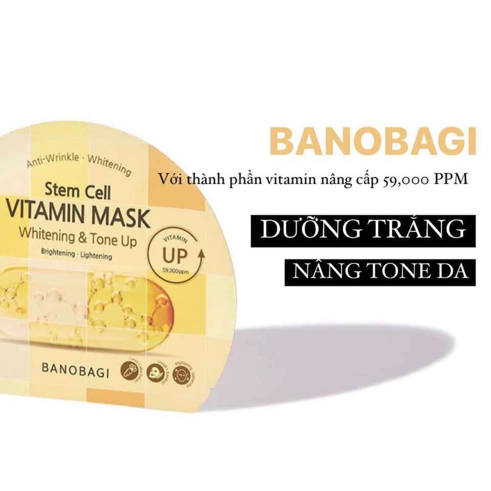 [ Lepit Cosmetic ] Mặt Nạ Banobagi Mask Lẻ Miếng