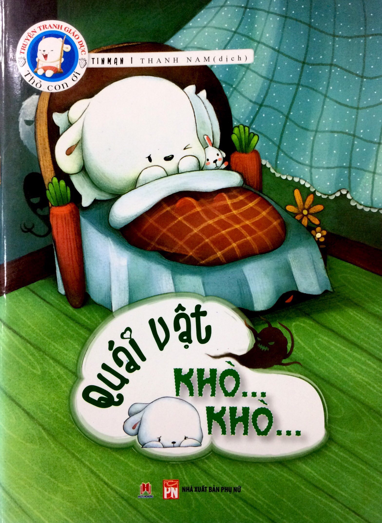 Fahasa - truyện tranh giáo dục thỏ con ơi - quái vật khò khò
