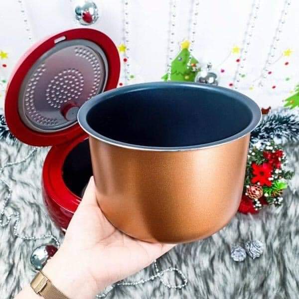 🍎🍎🍎 NỒI CƠM ĐIỆN SHARP KS-A08 MÀU ĐỎ - Hình quả táo độc đáo! 🍎🍎🍎