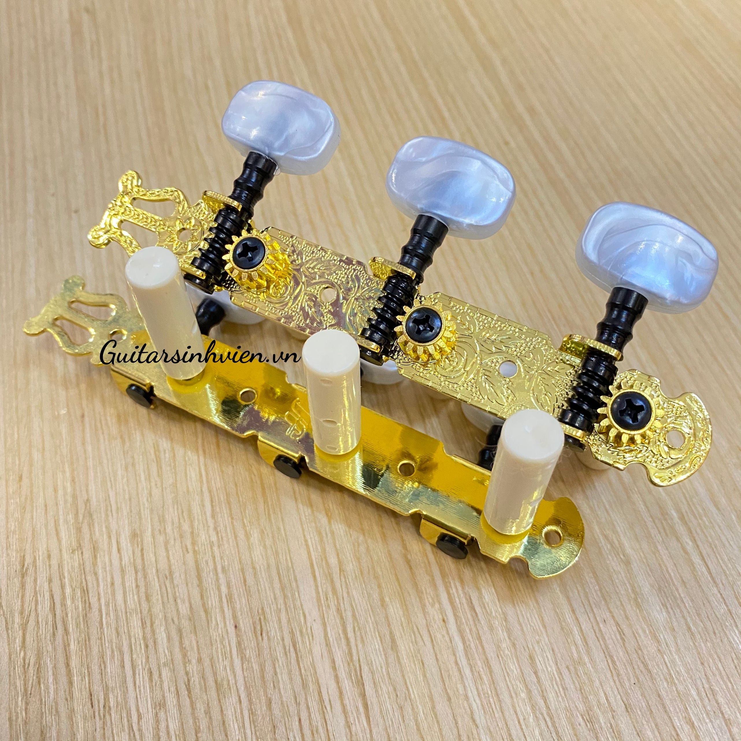 Khoá Đàn Guitar Classic Bản Vàng Bền Bỉ