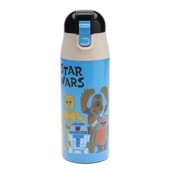 Bình Giữ Nhiệt Nút Bấm Skater 360ml Star War Paper Cut | Thermal Flask SKATER 360ML STAR WAR PAPER CUT (Press Button)