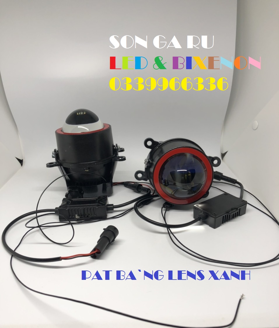 Bộ 2 BILED gầm 3 inch 55w 5500k siêu sáng cho oto