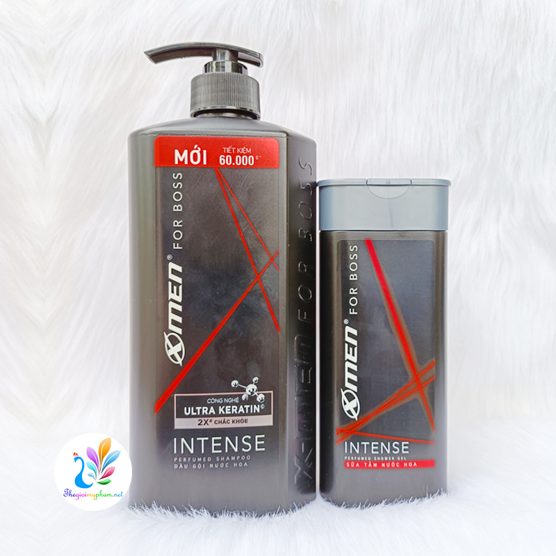[Tặng Sữa Tắm Boss 180g]Gội X-men For Boss Intense 650g