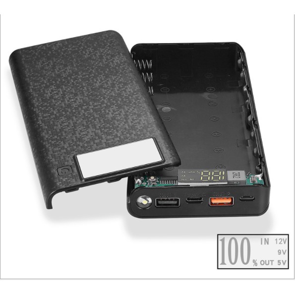 Box Sạc Pin Dự Phòng 8 Pin Sạc Nhanh