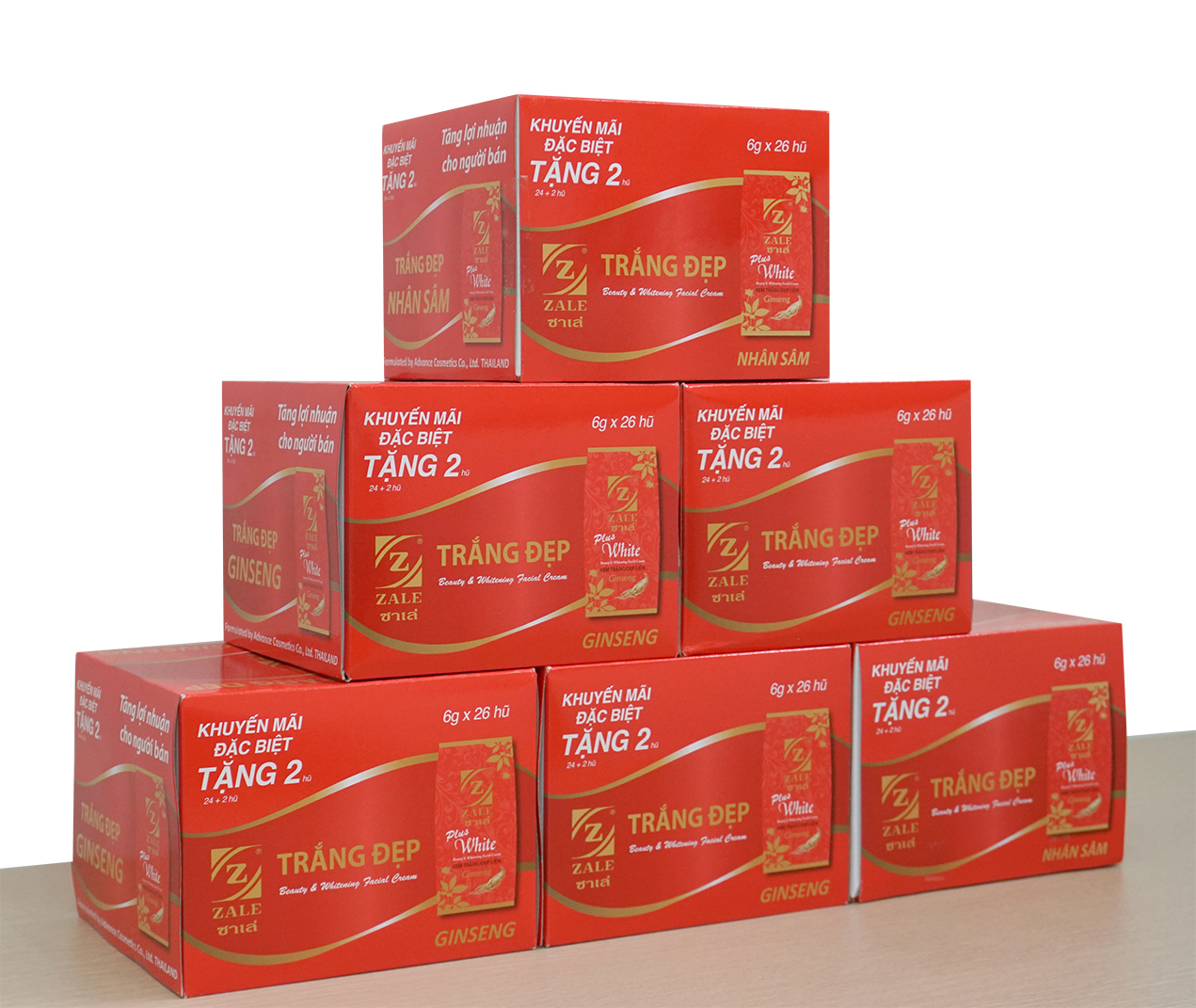 Nguyên Hộp kem zale đỏ hàng cty (tặng 2 gói )