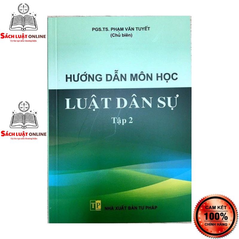 Sách - Hướng dẫn môn học Luật dân sự Tập 2