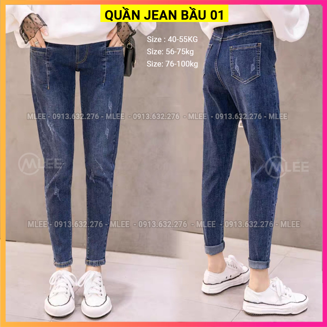 QUẦN BAGGY BÒ BẦU THẦN THÁNH (ĐỦ SIZE ĐẾN 90KG)