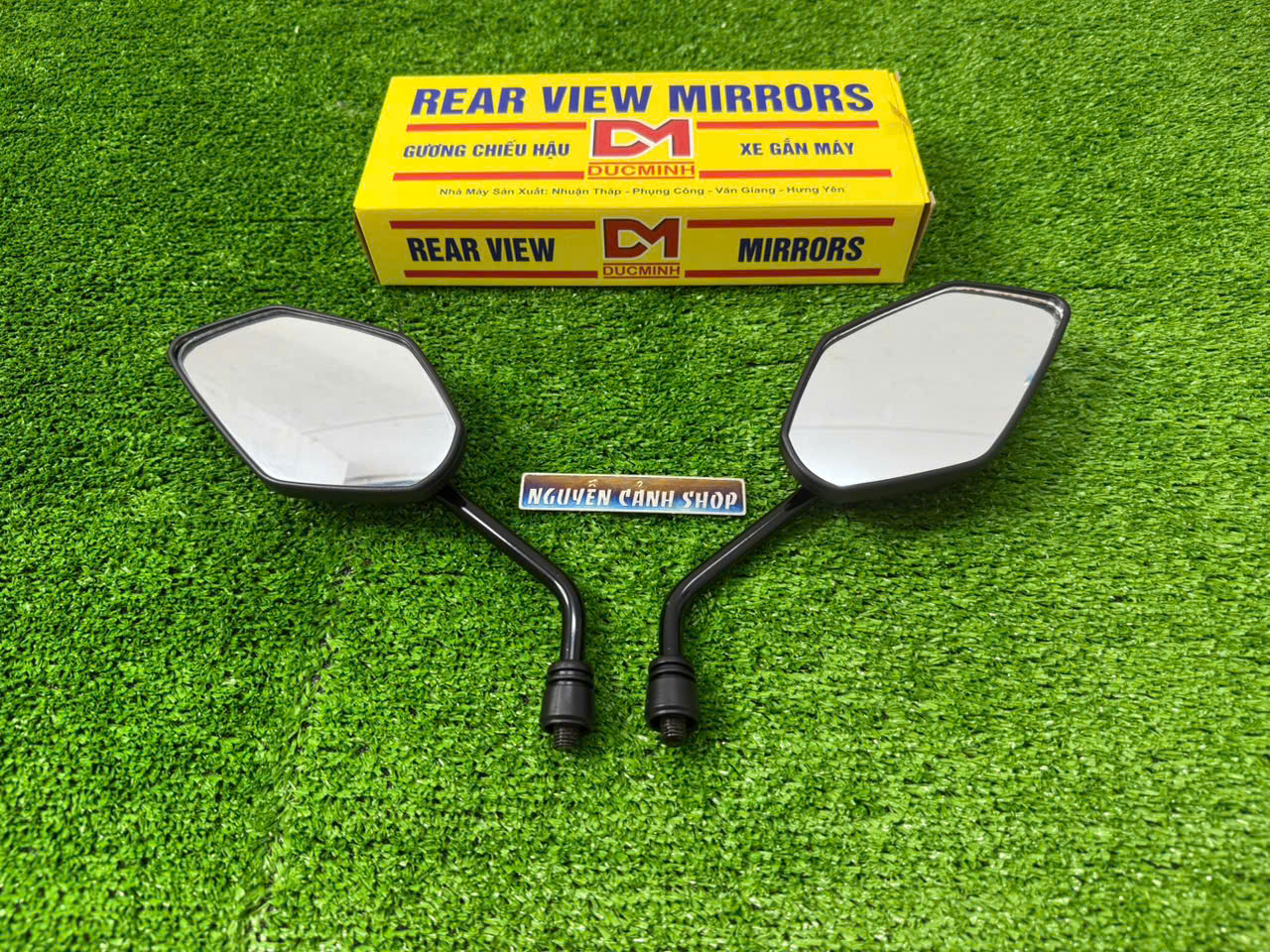 Cặp kiếng Exciter răn thuận DUCMINH SHIMIZU chính hãng cho xe máy