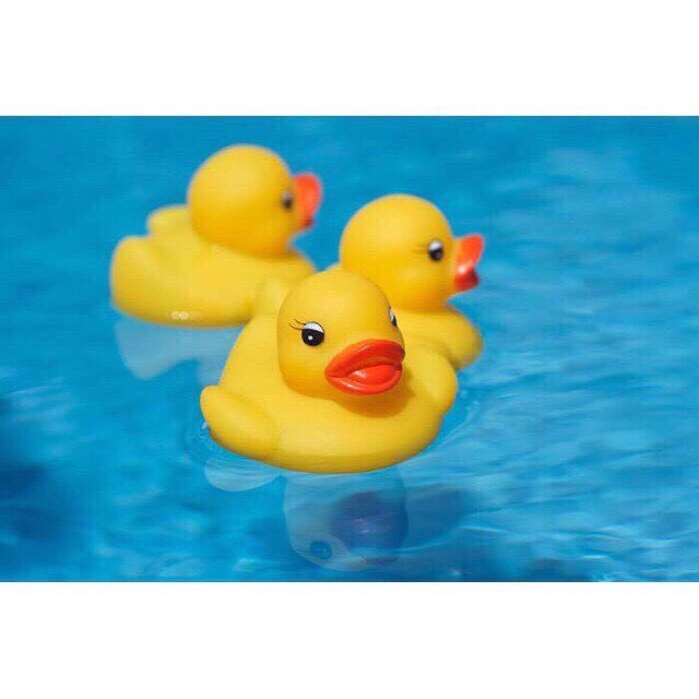 Đồ Chơi Vịt Thả Bồn Tắm Cho Bé Có Tiếng Kêu