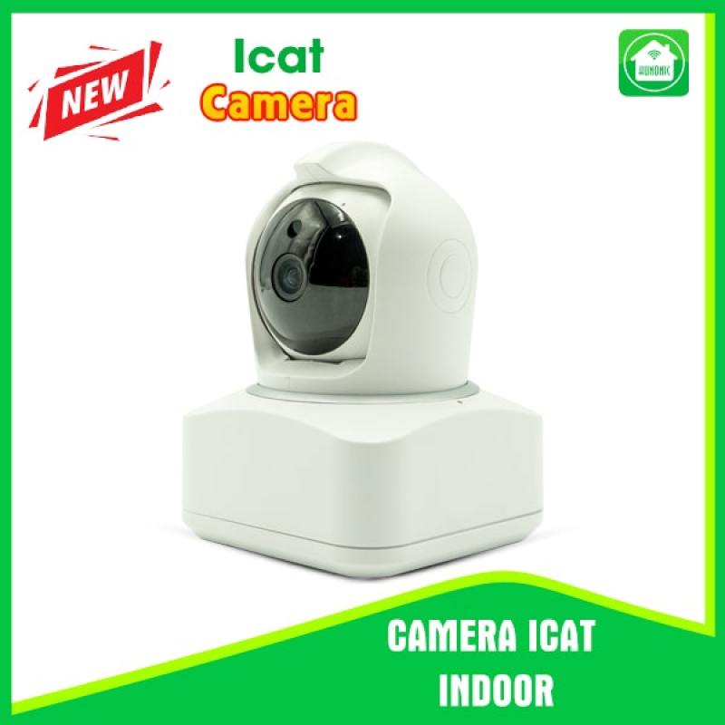 Camera Wifi Icat Indoor Full HD, tích hợp AI, kết nối phần mềm Hunonic, Hotline tư vấn 0905323378