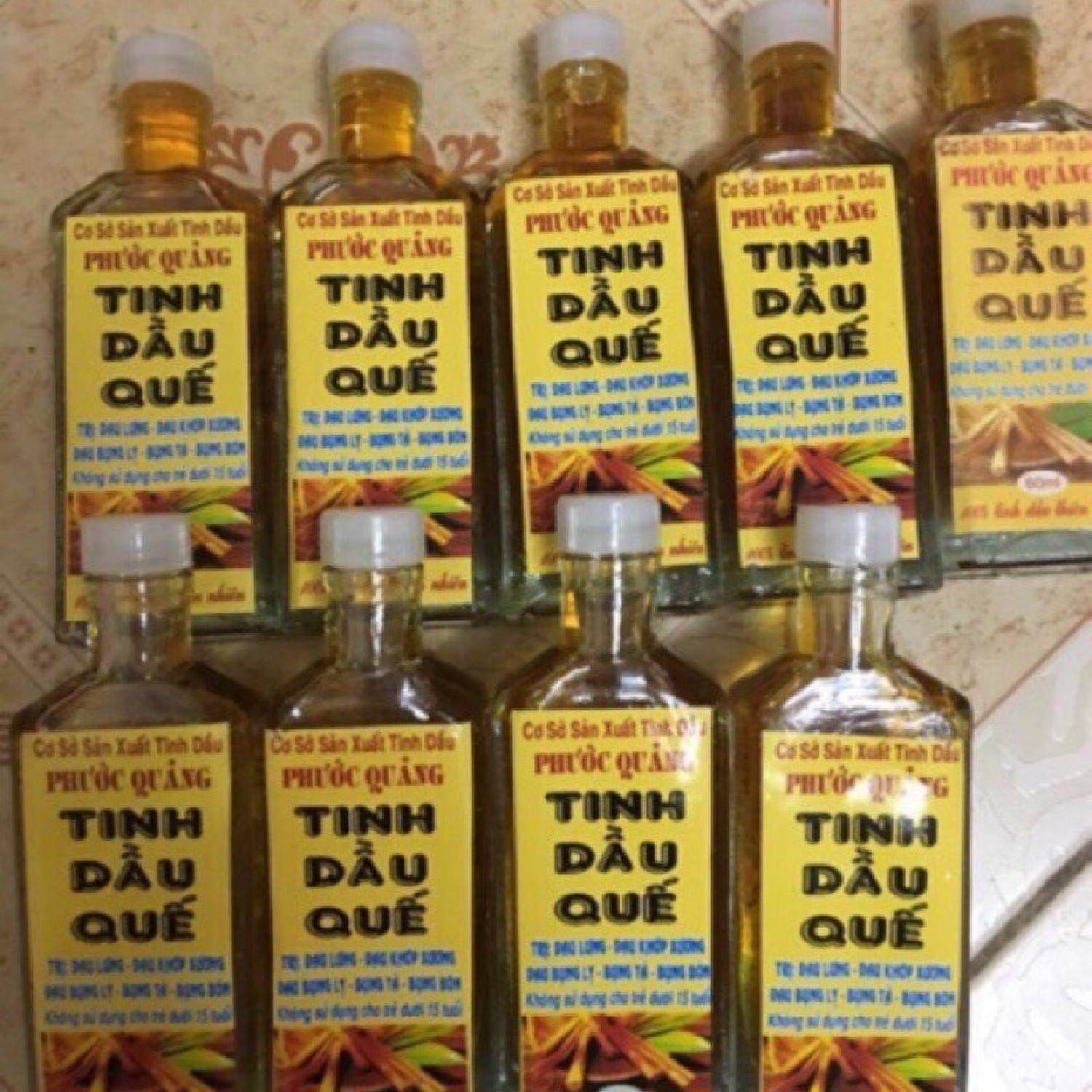 Tinh dầu Quế Phước Quảng nguyên chất 50ml