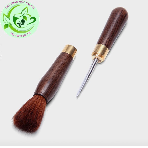 [HCM]Bộ chổi dao cắt trà 2 in 1