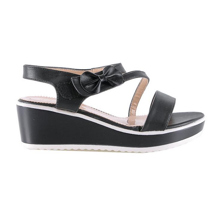 Giày sandal nữ màu đen HK7927