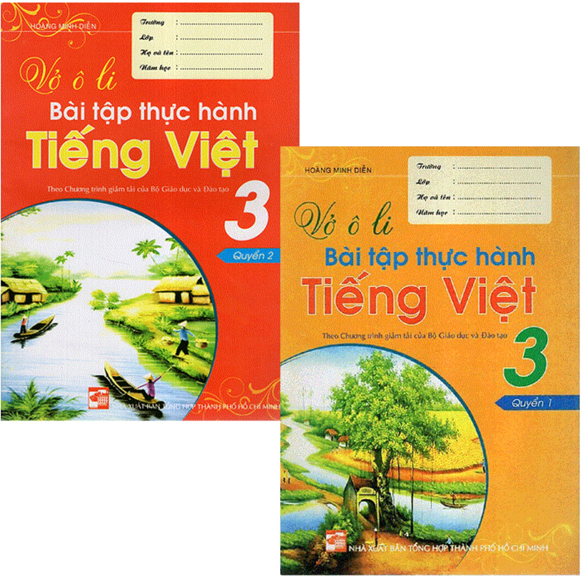 [HCM]Combo Vở Ô Li Bài Tập Thực Hành Tiếng Việt Lớp 3 (Quyển 1 Quyển 2)