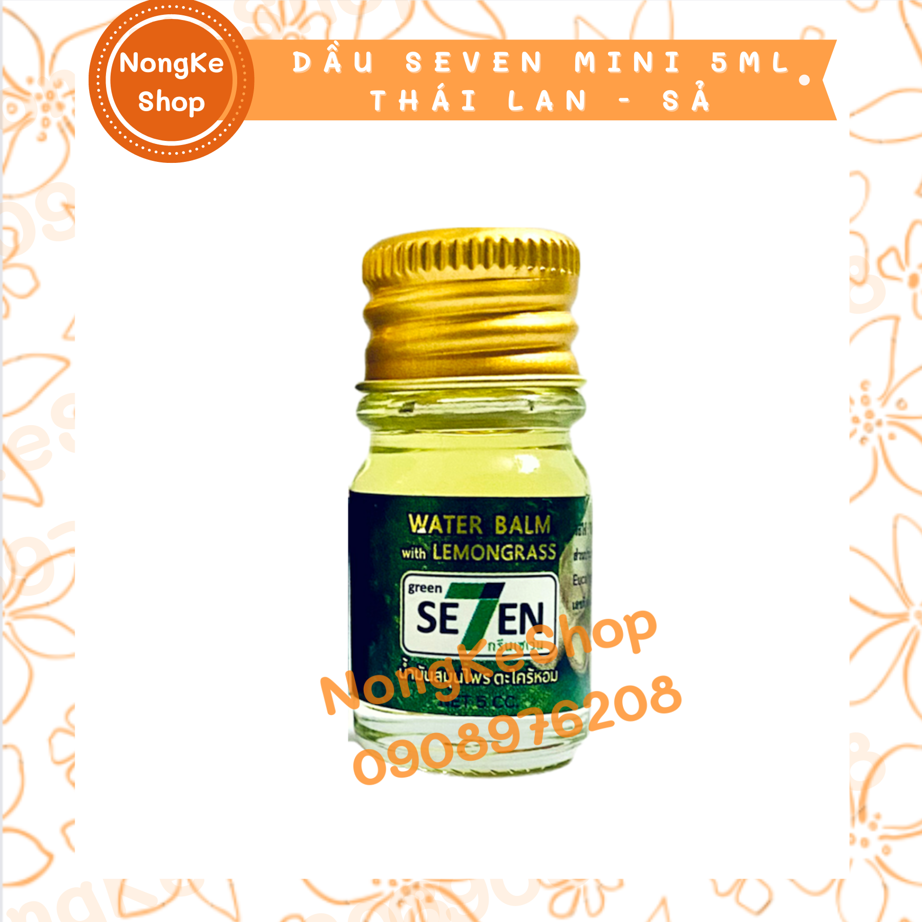 [100% Thái N.D] Dầu seven mini 5ml Thái Lan