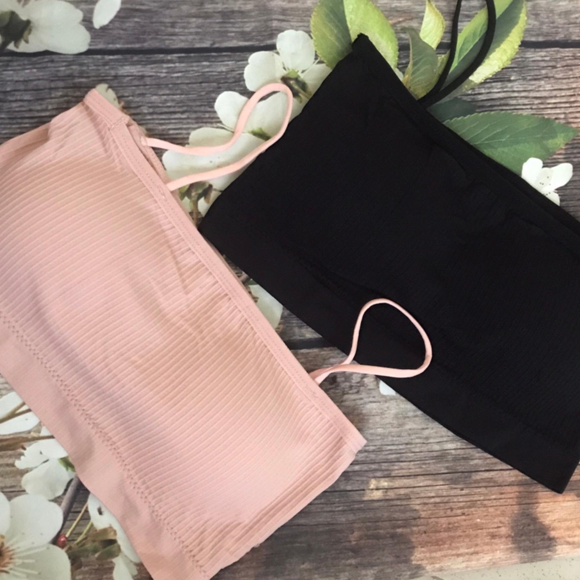 [HCM]Áo Bra 2 dây chất thun dệt