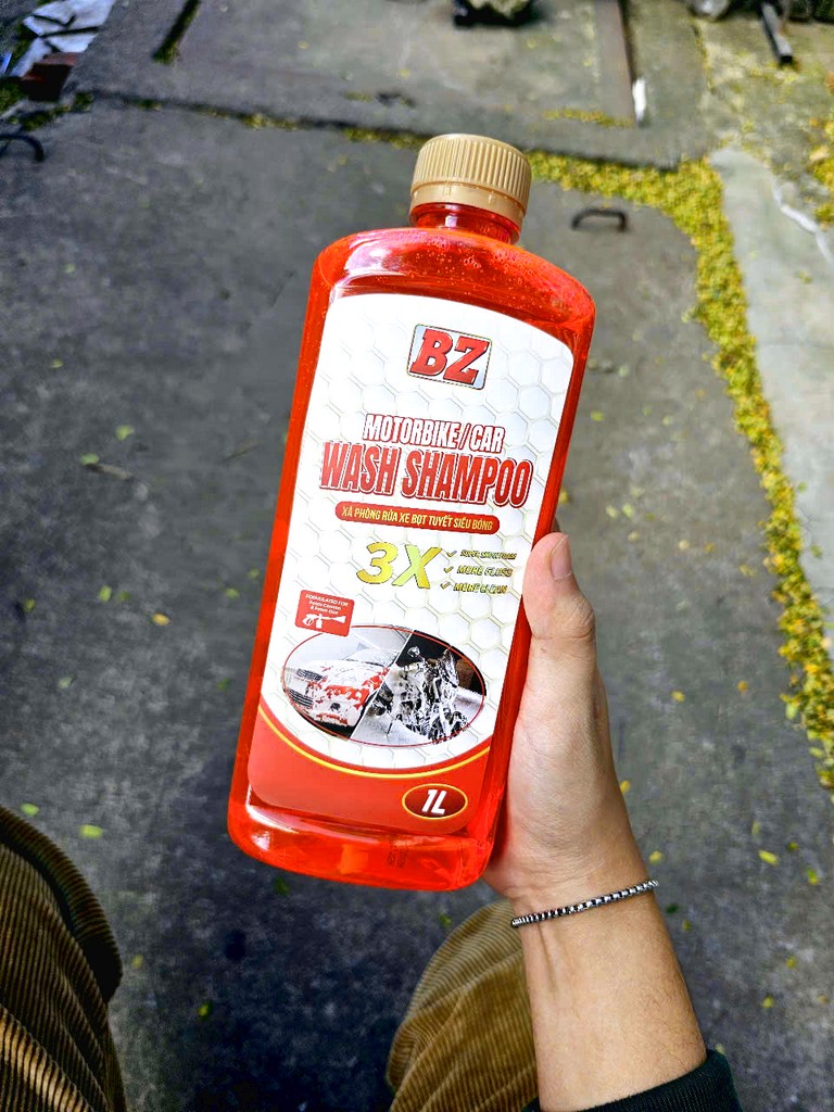 Dung Dịch Rửa Xe BZ Gloss Shampoo 1000ml (Chọn Phân Loại)