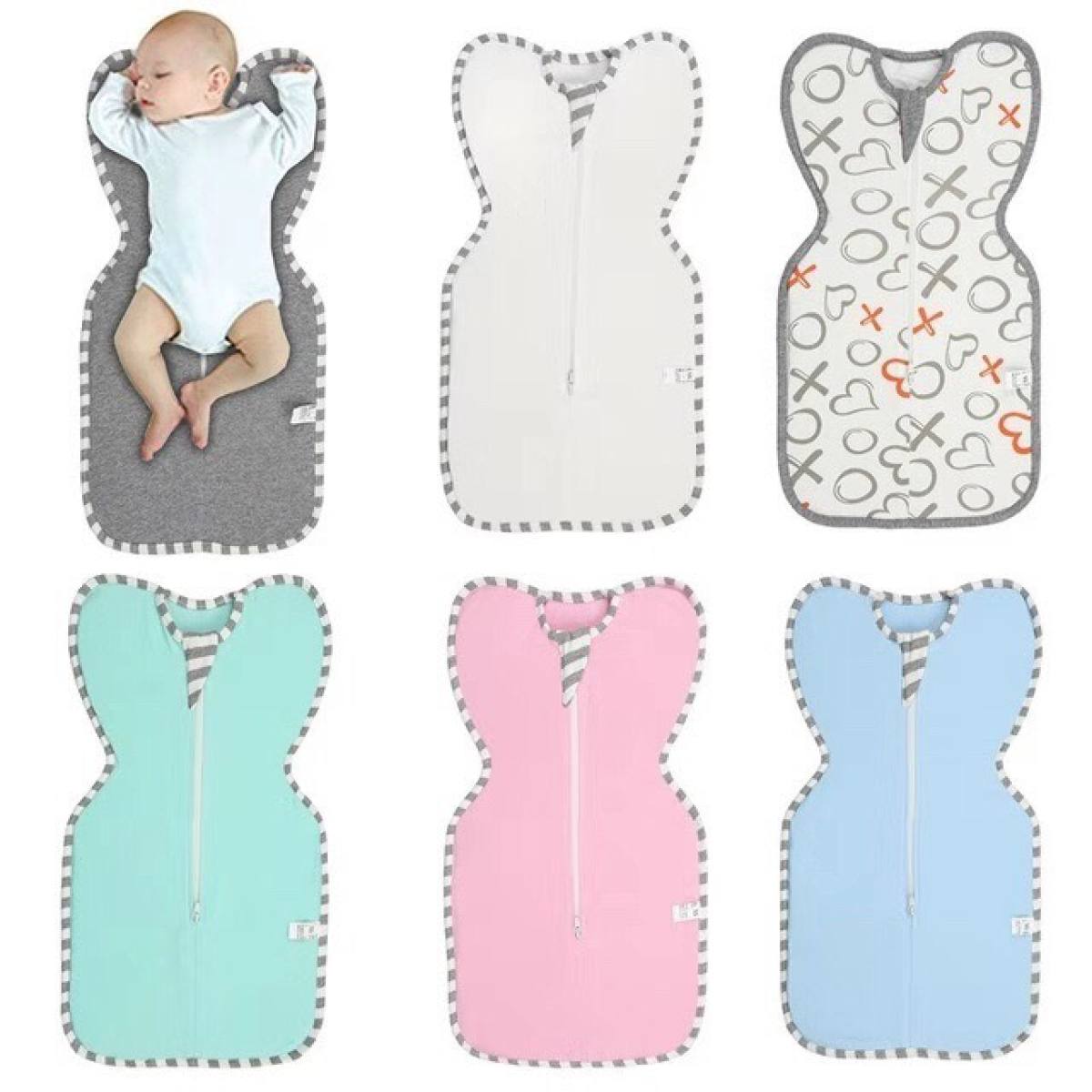[HCM]Ủ kén ngủ kéo khóa cotton cho bé