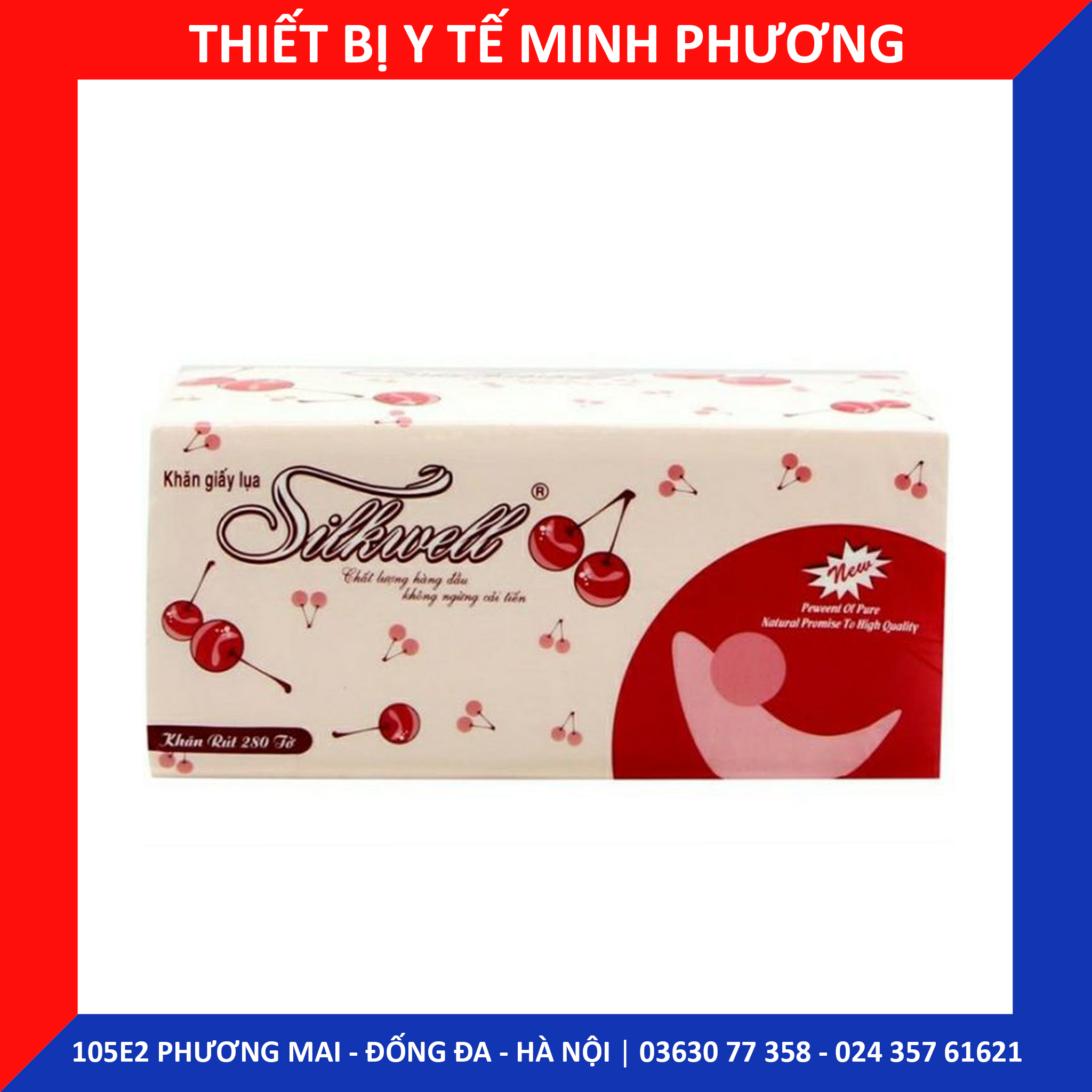 Khăn giấy ăn lụa silkwell