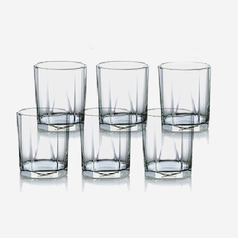 Bộ 6 Cốc Thủy Tinh Rock Pyramid Ocean – B02309 – 260ml