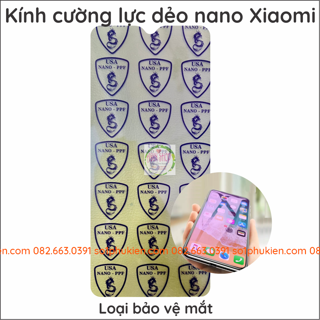 Dán cường lực Xiaomi Mi 9 9SE A3 CC9 CC9E Note 7 Note 7 pro Note 8 Redmi 8 8A Mi 9 9 pro 9 lite Note 9 dẻo nano