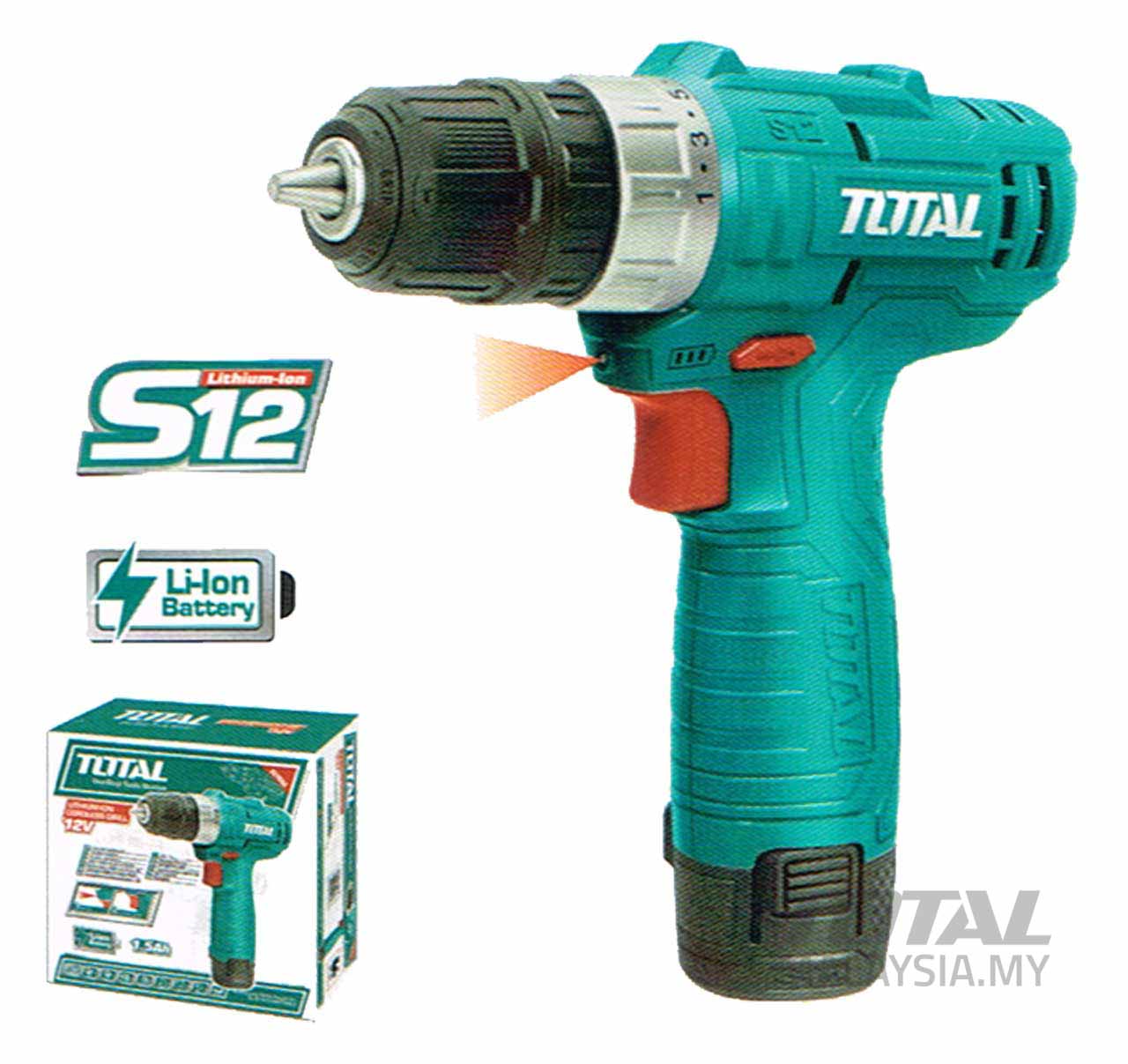 MÁY KHOAN VẶN VÍT DÙNG PIN S12 TDLI1241