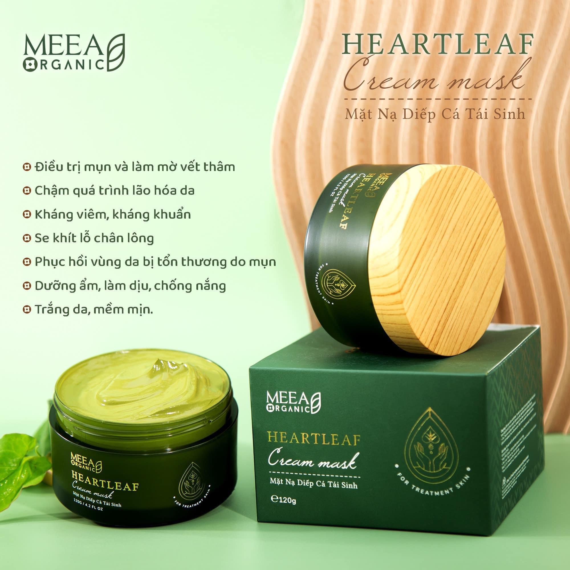 [ CHÍNH HÃNG 100%] MẶT NẠ DIẾP CÁ 𝐌𝐄𝐄𝐀 𝐎𝐑𝐆𝐀𝐍𝐈𝐂 TÁI SINH CHO LÀN DA