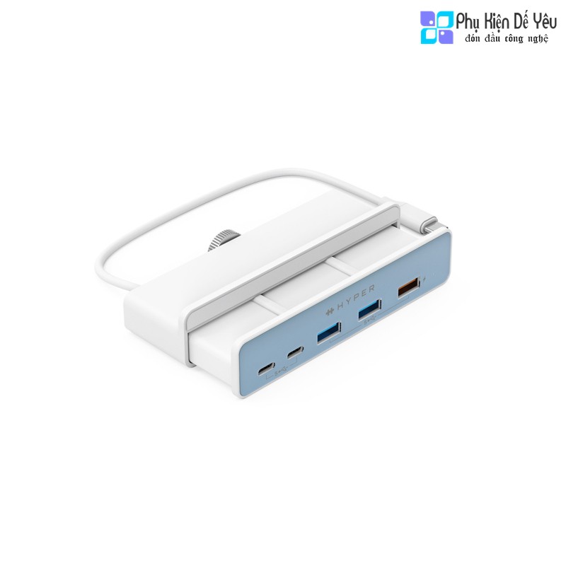 Bộ chuyển đổi HYPERDRIVE 5-in-1 USB-C Hub cho iMac 24 [CHÍNH HÃNG PHÂN PHỐI VN, BẢO HÀNH 24 THÁNG]