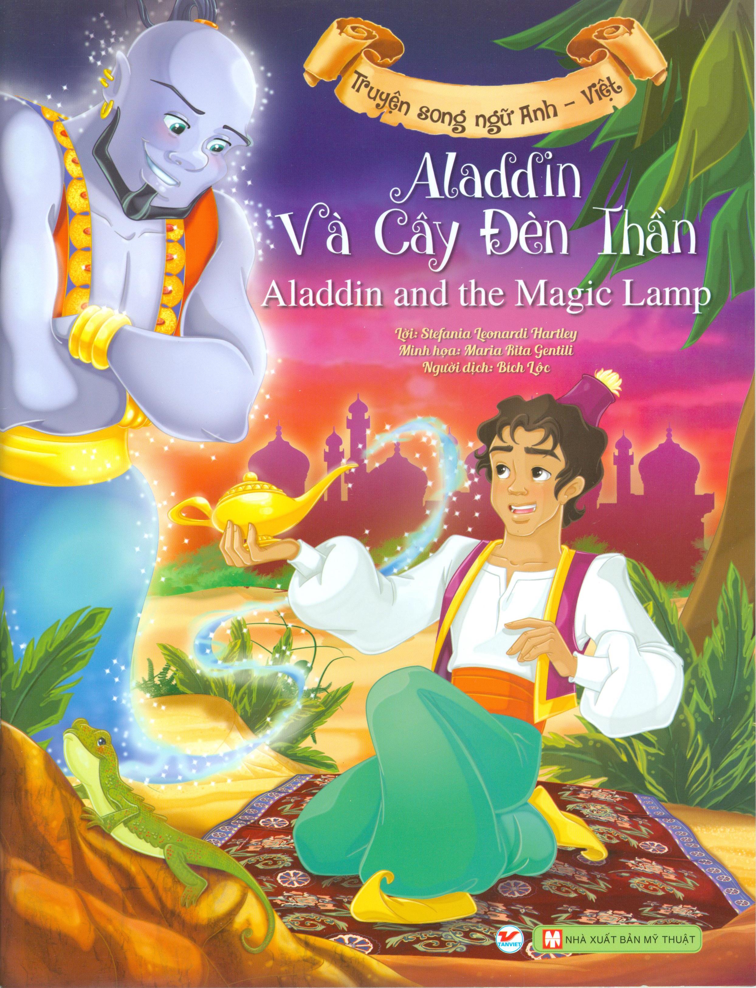 Aladdin Và Cây Đèn Thần (Song Ngữ Anh - Việt)