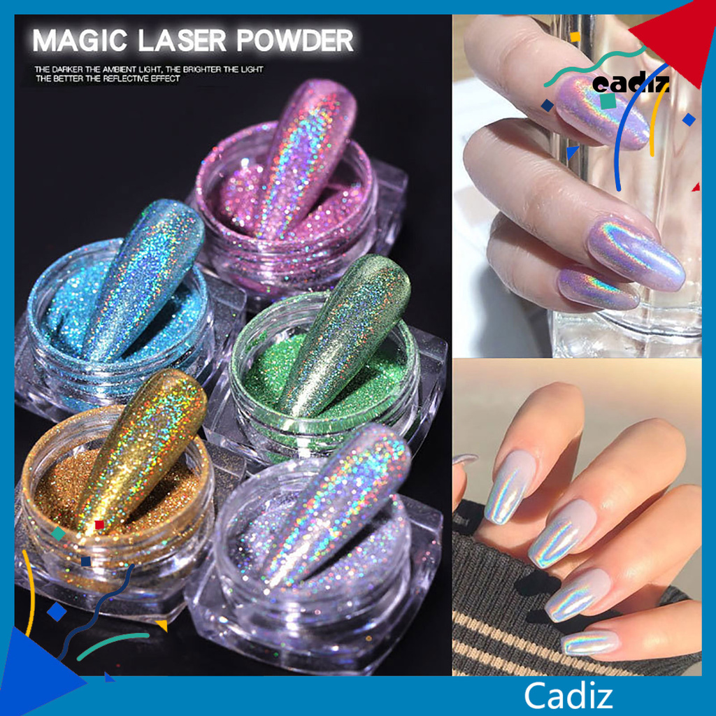 [Good Price] Set of 12 Jars of Mirror-Coated Powder Specialized for Nail Art