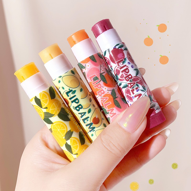 Son Dưỡng Trái Cây Giảm Thâm Môi Nứt Nẻ LIP BALM MOLVSENLIN