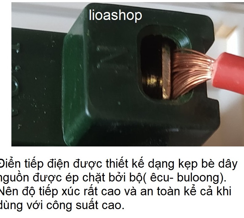Ổ ĐÔI, Ổ ĐƠN 2 CHẤU VUÔNG LiOA