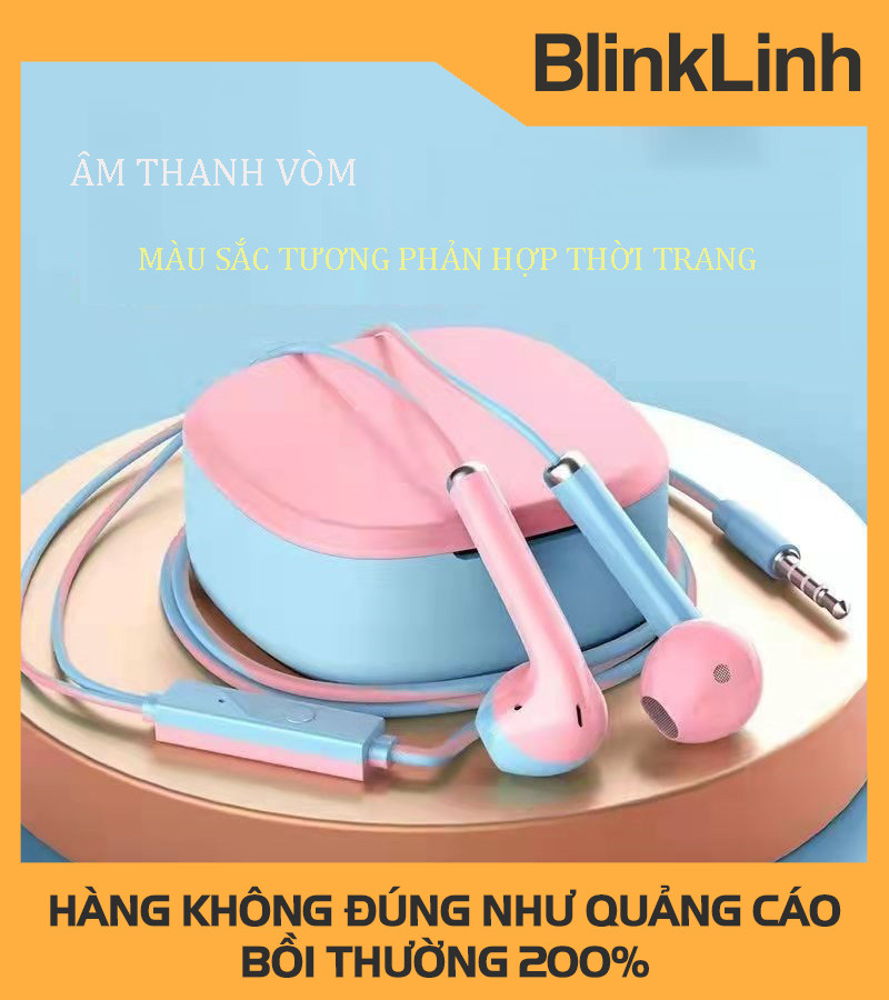 Tai Nghe Có Dây Gaming, HIFI, Bass, Chơi Game ,Nhạc Chống Ồn In Ear, Tương thích mọi thiết bị